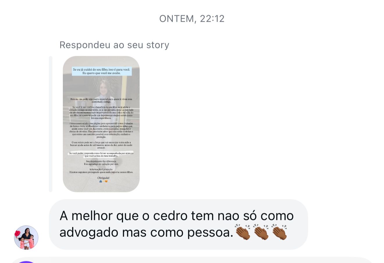 Foto do depoimento 1