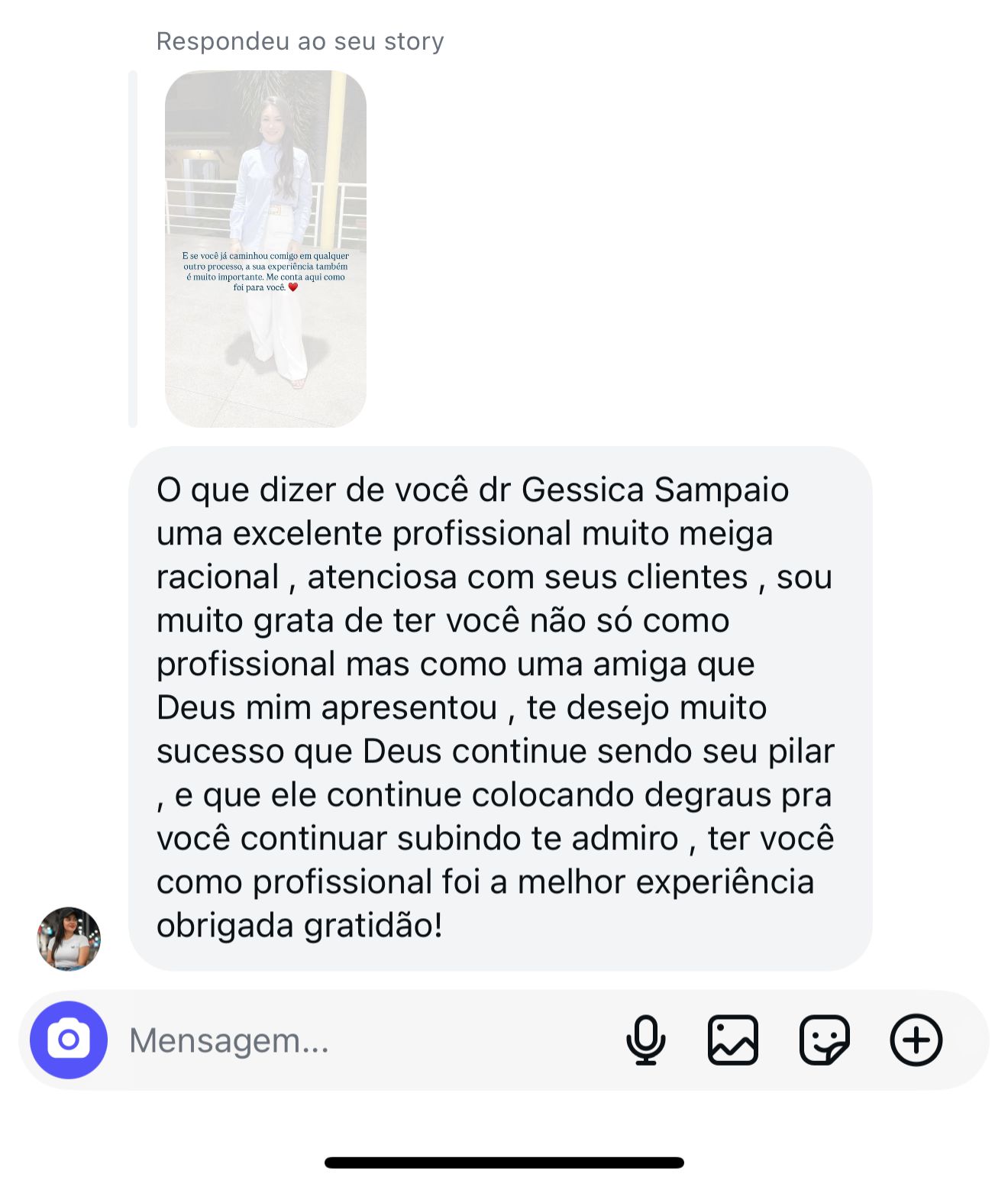 Foto do depoimento 2